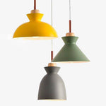 Suspension design moderne à LED de couleur Lamps