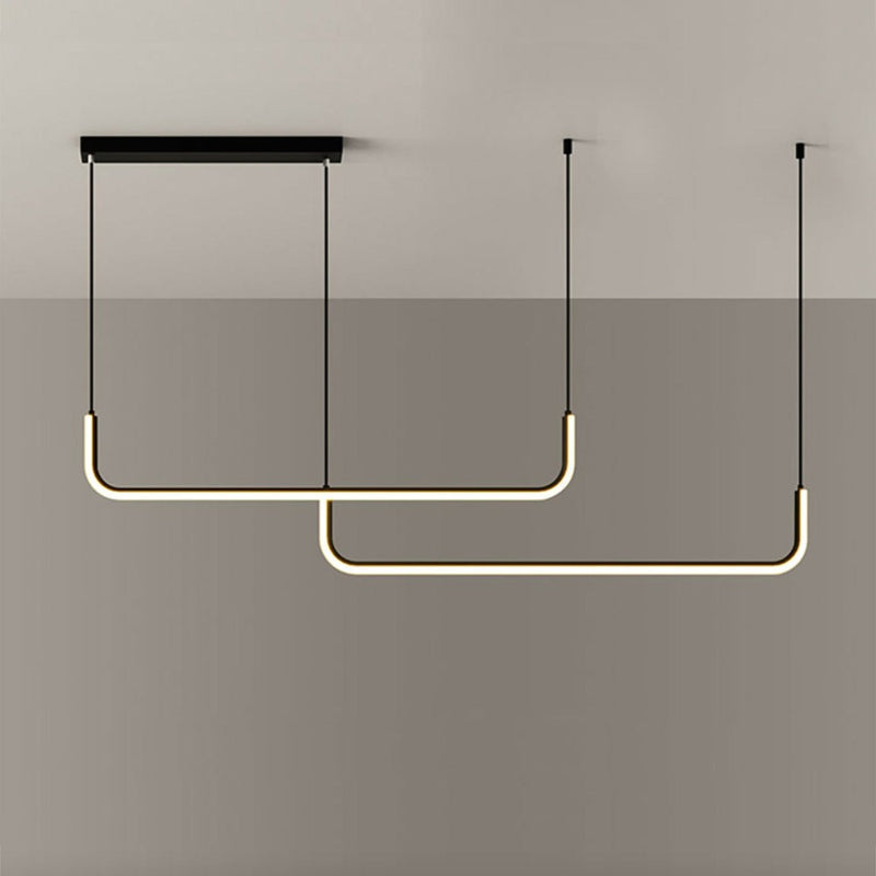 Suspension design moderne LED en aluminium style Hang