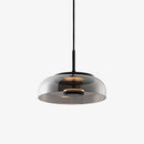 Suspension design ronde en verre LED Glass