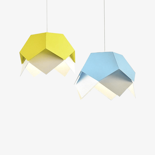 Suspension géométrique de couleur Leisure