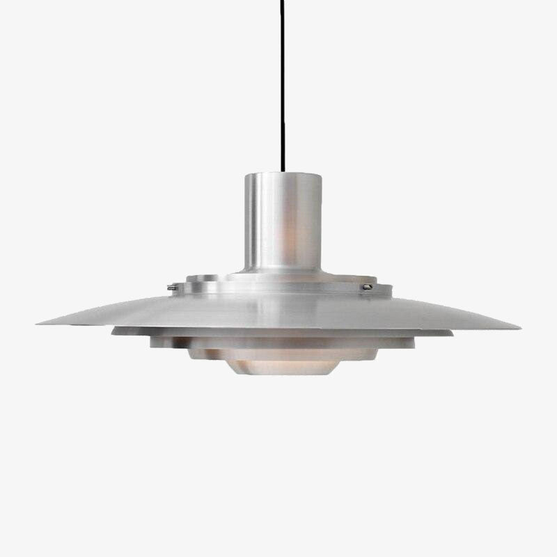 pendant light Nordic flat conical design LED