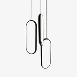 Suspension LED design ovales
