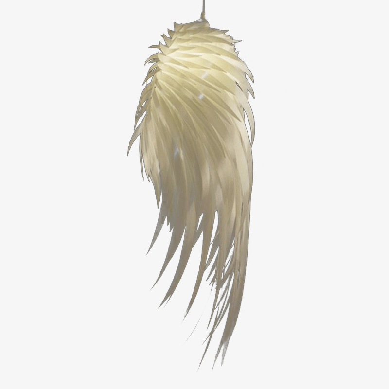 Suspension LED romantique style plume Romantic