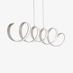 Lustre design à LED en spirale