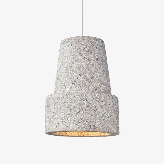 pendant light modern with lampshade Kery stone style