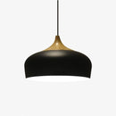 Suspension moderne en bois et métal Elina