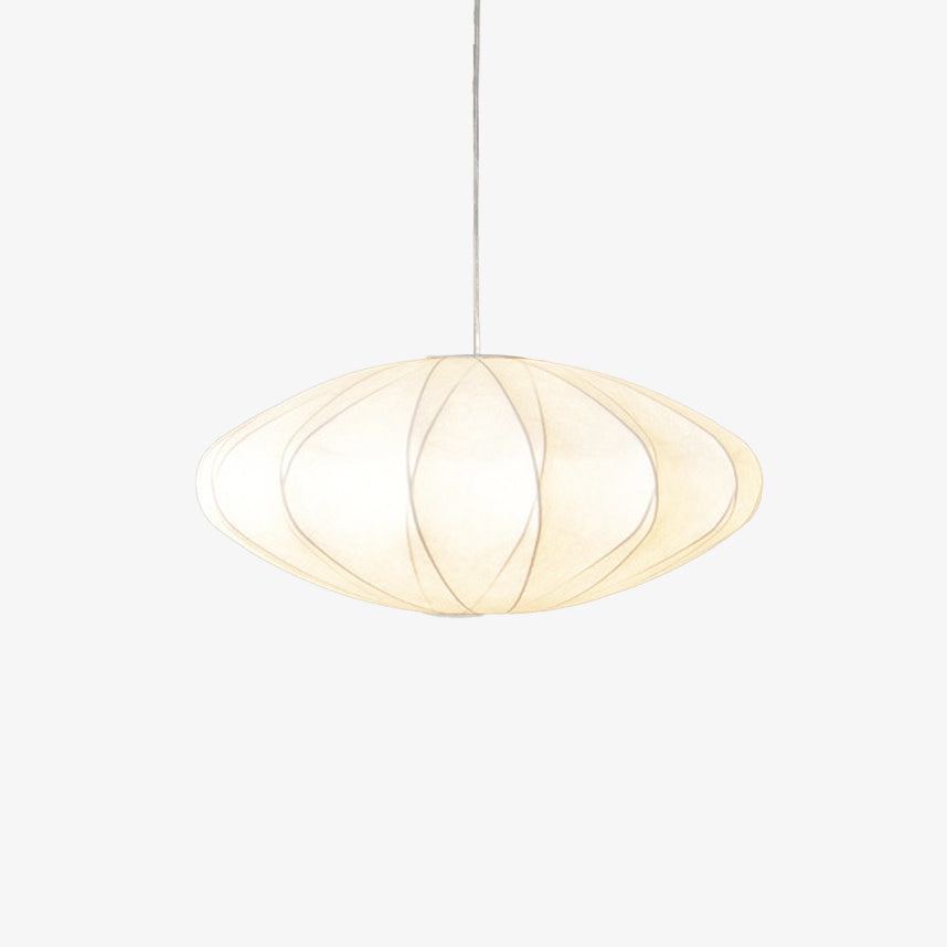 Suspension moderne en papier style japonais Silk