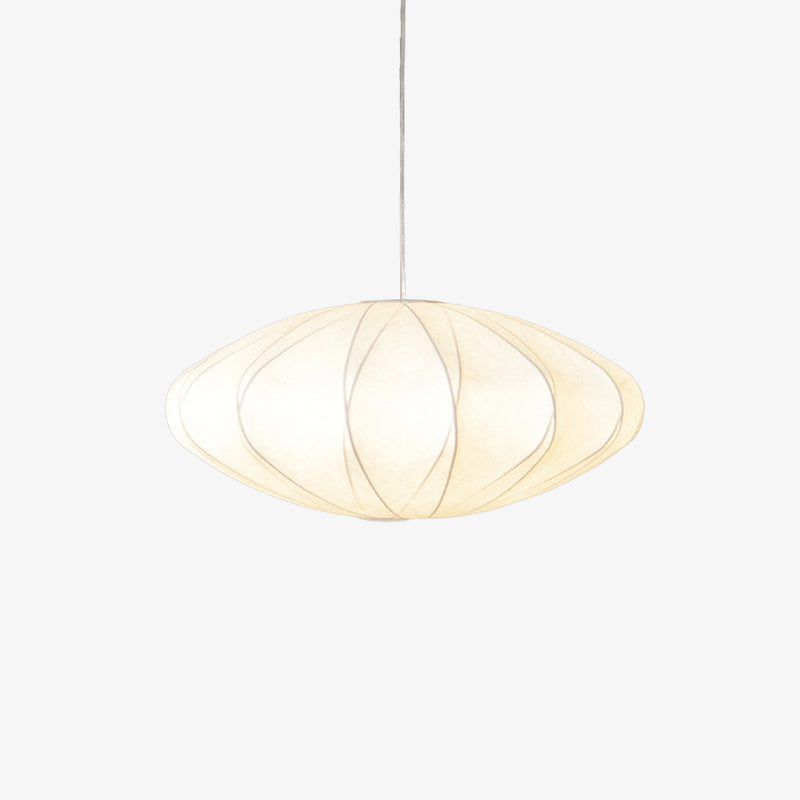 pendant light modern Japanese style paper Silk