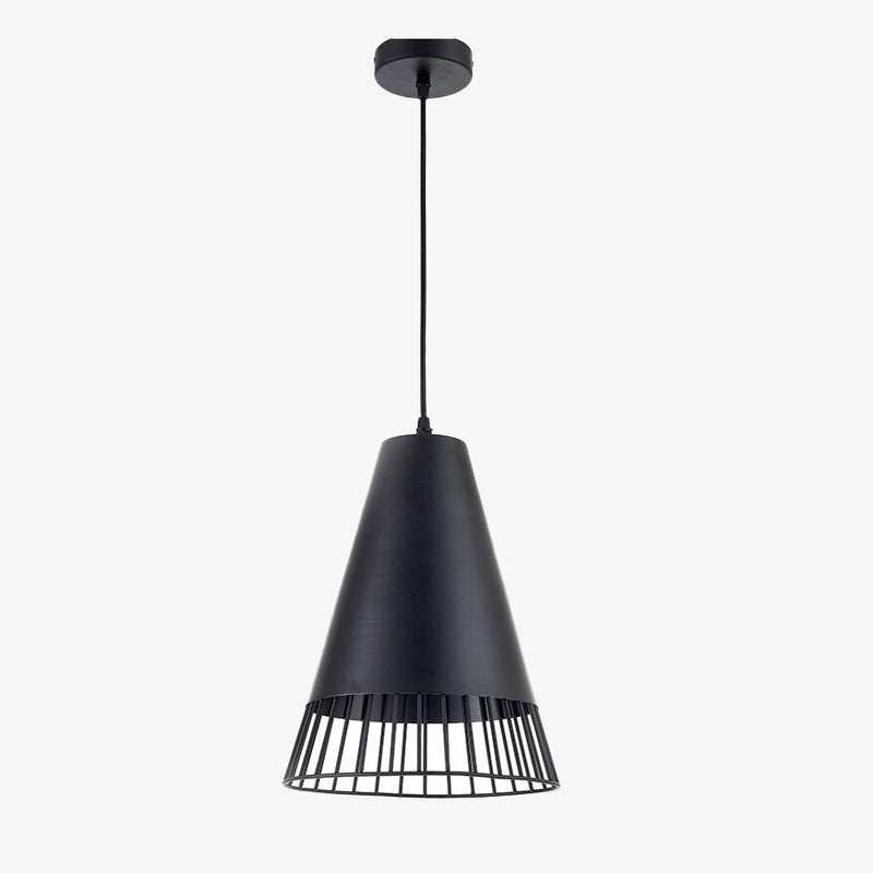 pendant light modern and minimalist with lampshade conical Megan
