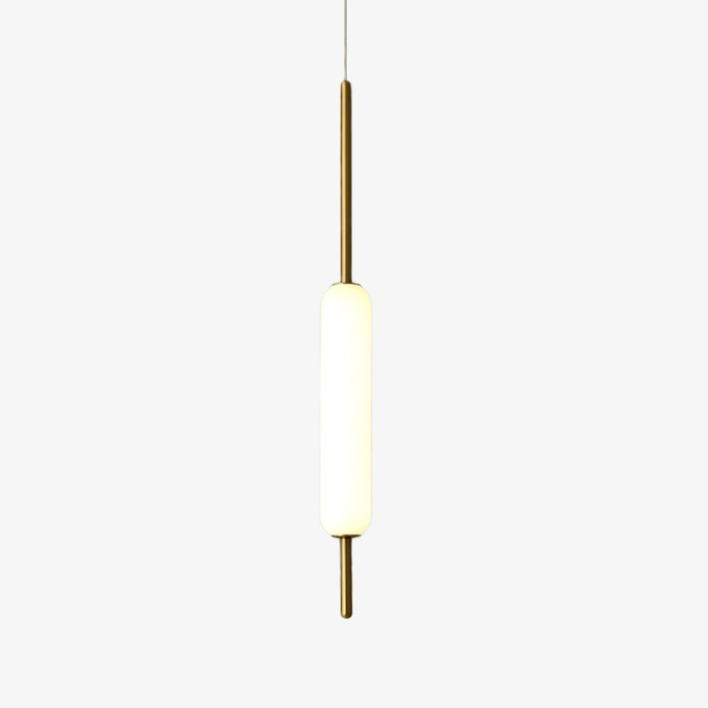 Lámpara de suspensión moderno y minimalista en Ritta de lujo chapado en oro