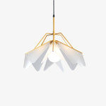 pendant light modern LED lampshade with triangular petals Andrea