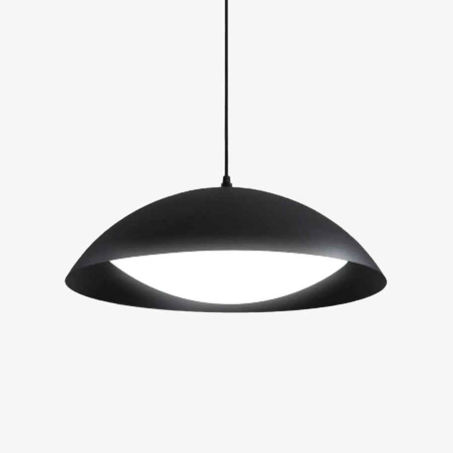 Suspension moderne LED avec abat-jour en métal Koleen