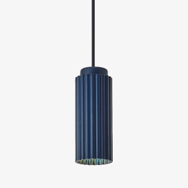 pendant light modern LED with lampshade colored tube Kinna