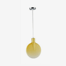 Suspension moderne LED en verre coloré Paddle
