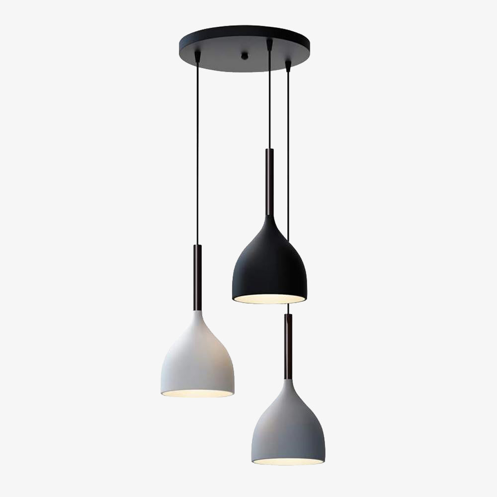 Suspension moderne LED minimaliste en métal Willo