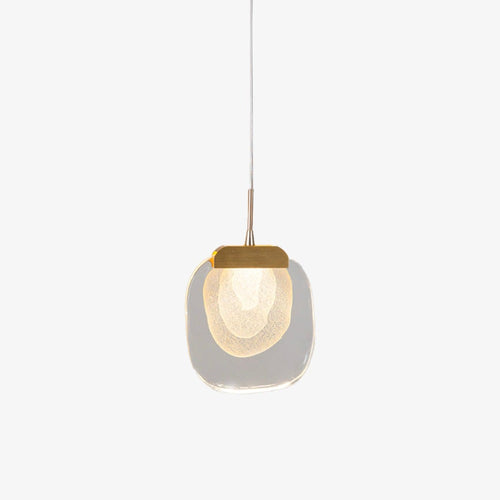 Suspension moderne luxury avec lampe en verre Anamy