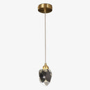 Suspension simple moderne LED en cristal Tyana