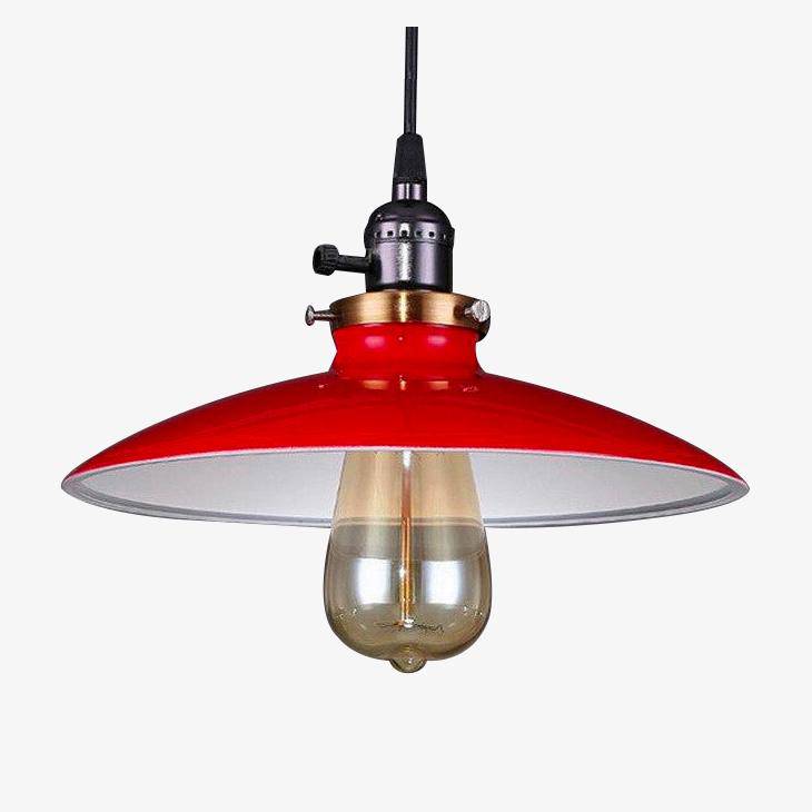 Lámpara de suspensión metal vintage estilo LED