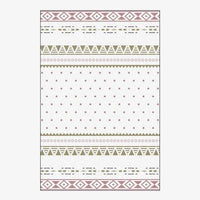 Tapis berbère rectangle à motifs Stripe