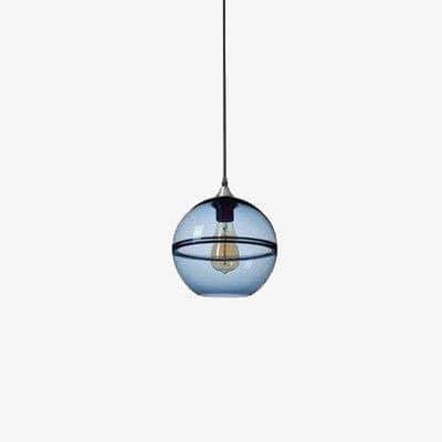 Suspension design LED avec boule en verre minimaliste Loft