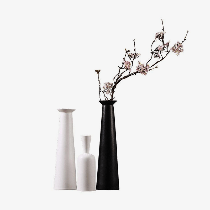 Japanese style ceramic design vase Zen